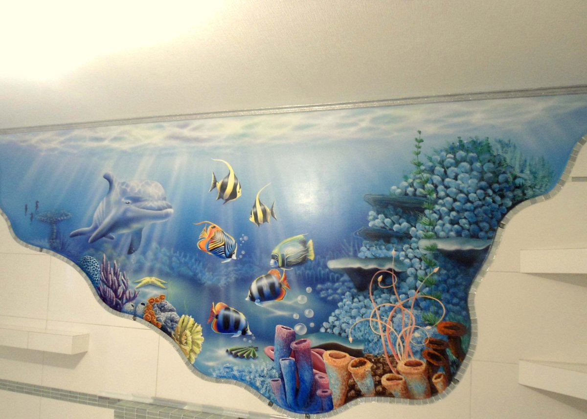 Лепнина морская тематика