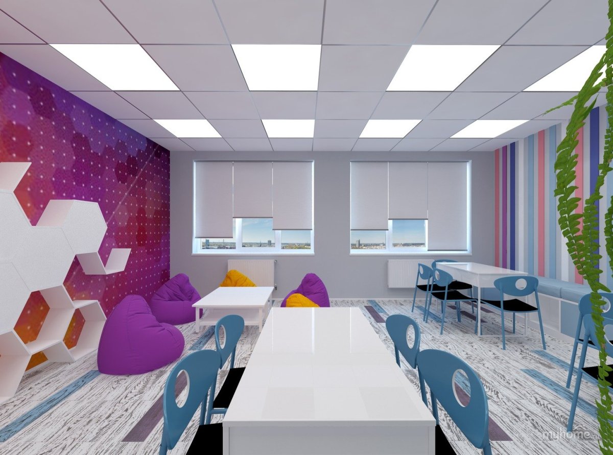 Дизайн коридоров школ