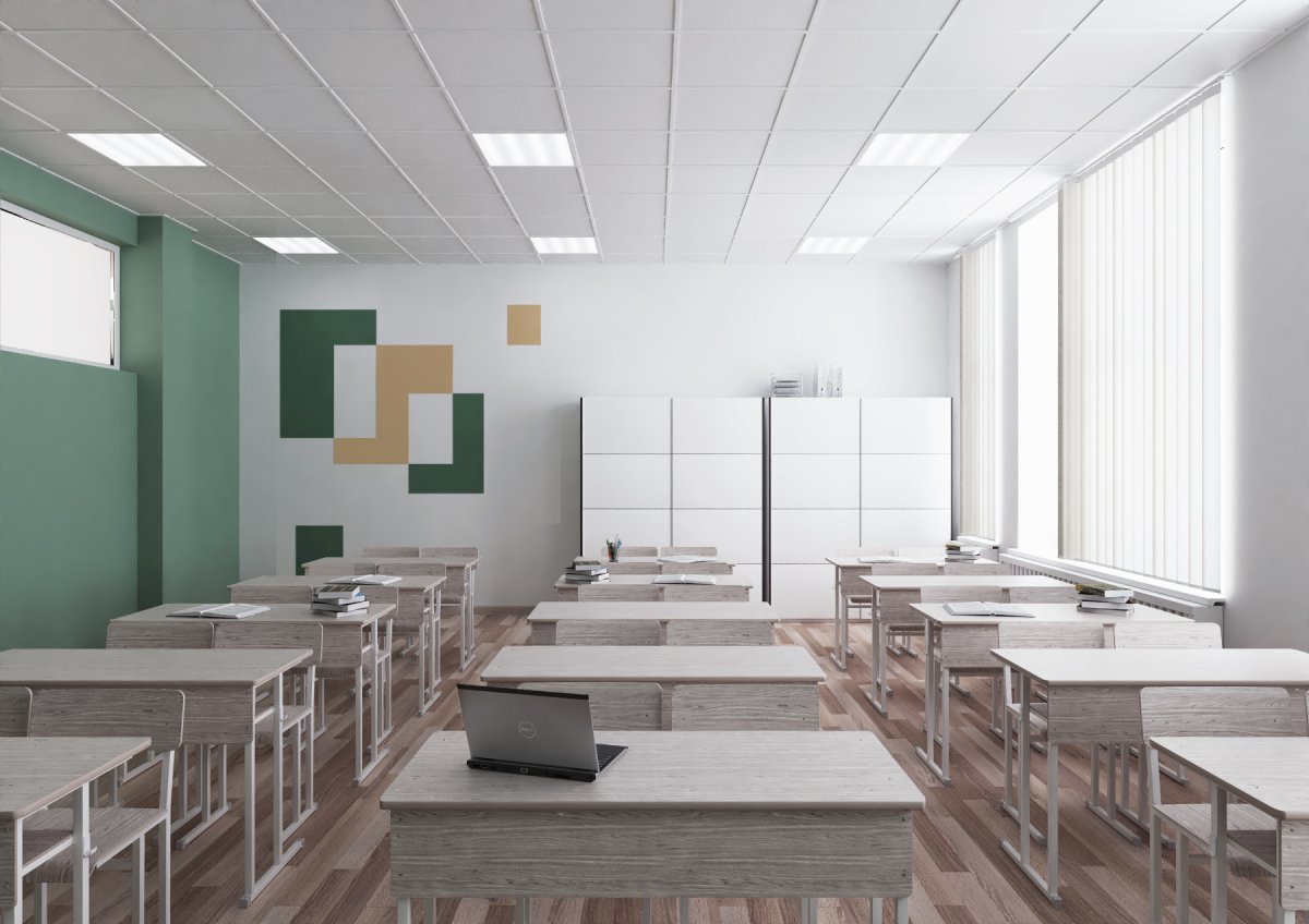 Дизайн коридоров школ