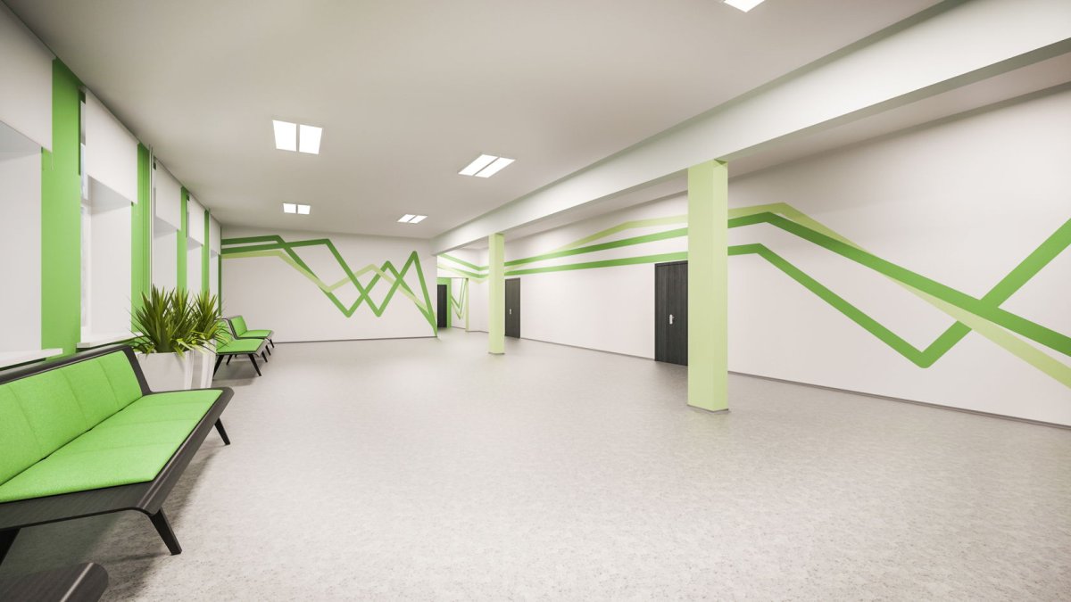 Дизайн коридоров школ