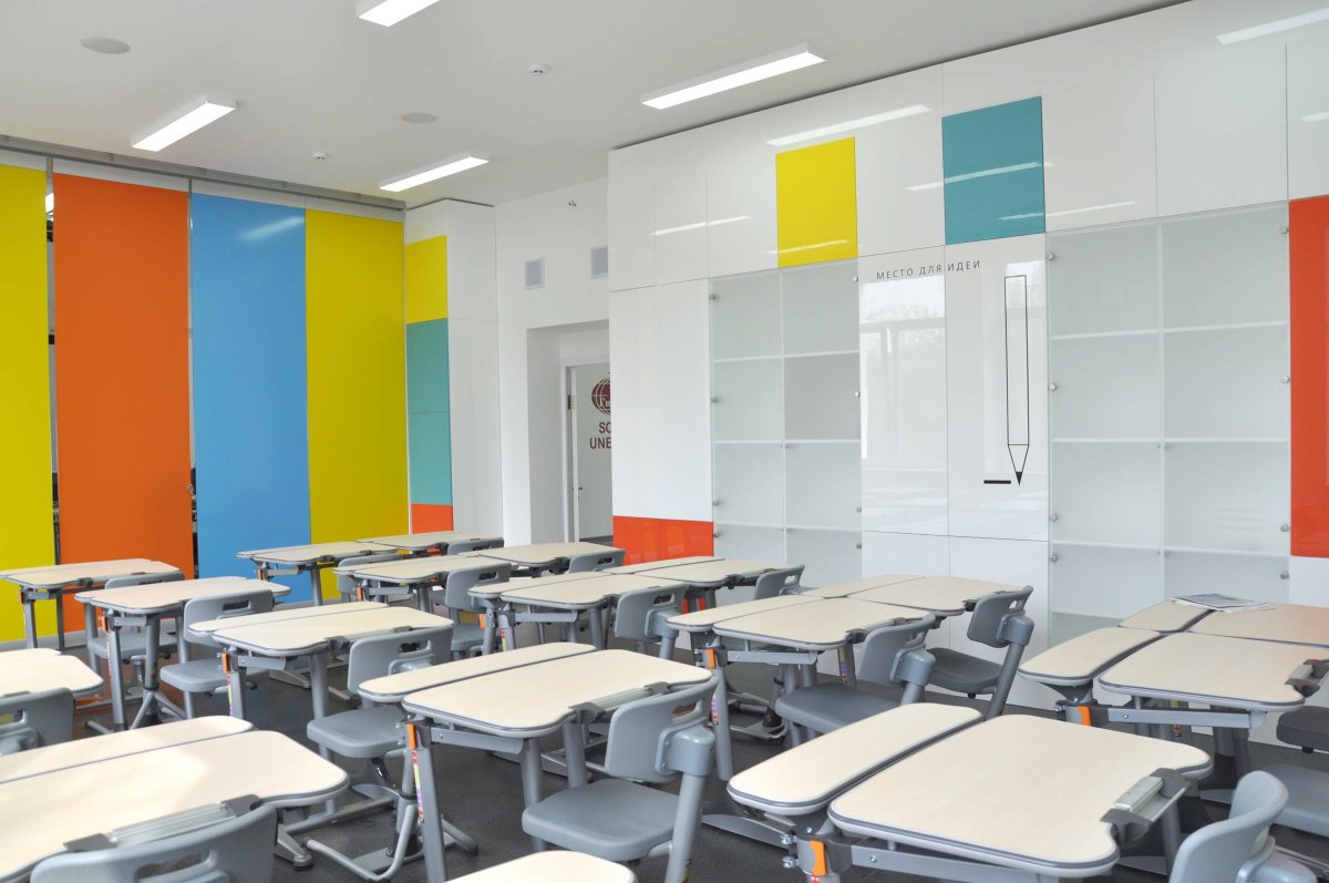 Дизайн коридоров школ