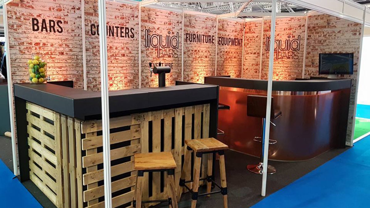 Барная стойка в кальянной