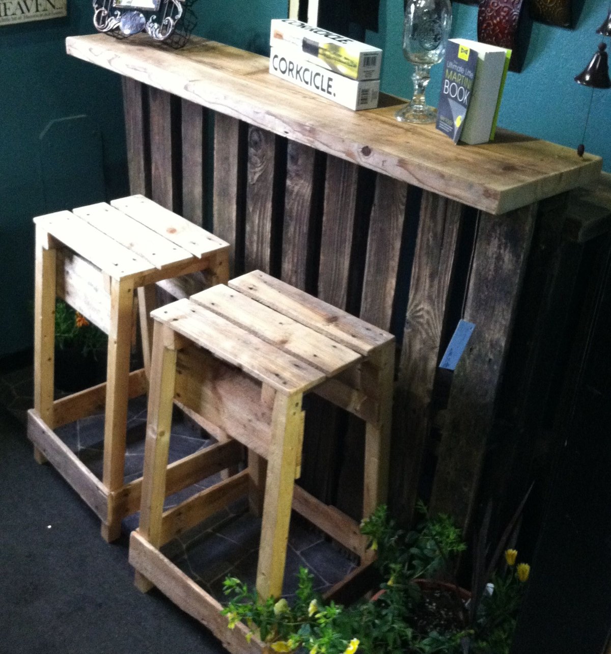 Барная стойка в бане