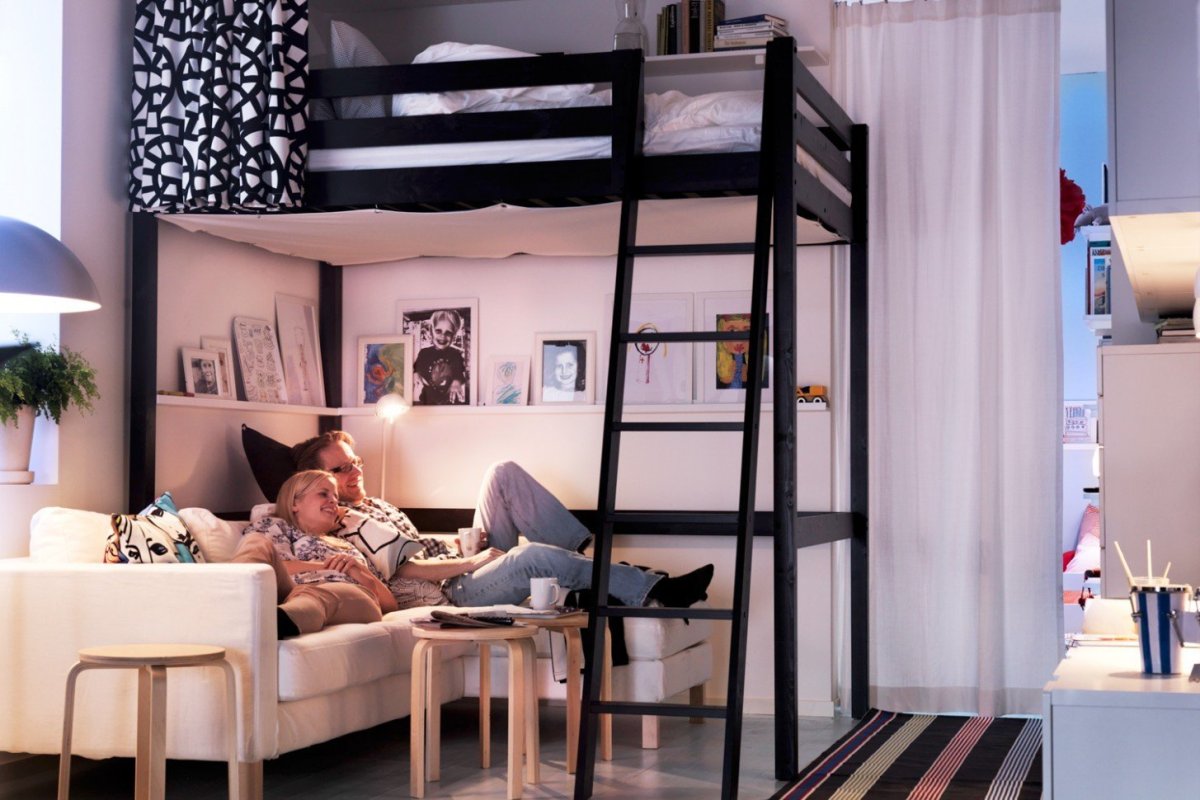 Кровать второй ярус икеа