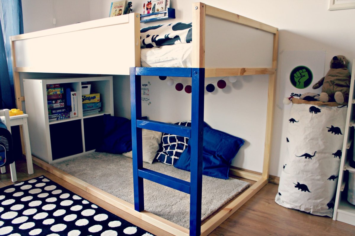 Кровать чердак икеа Стуро