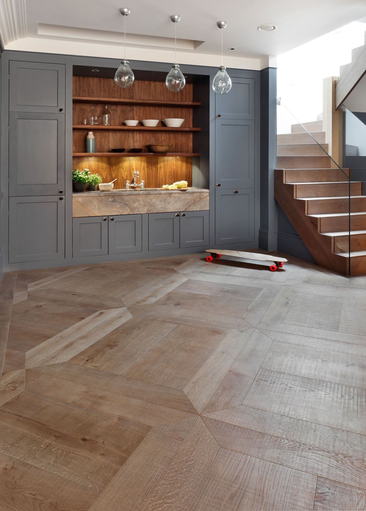 Модульный паркет Гордон дуб омбра Kochanelli