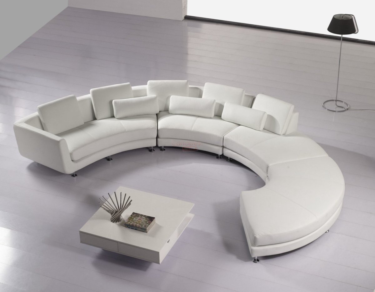 Полукруглые диваны для кафе