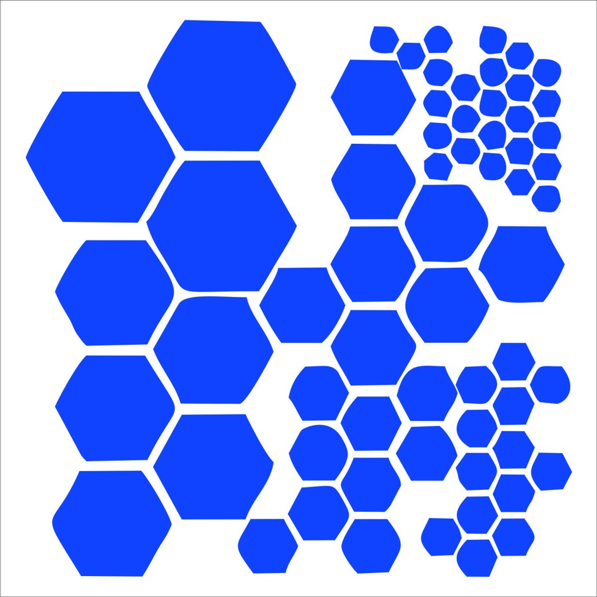 Трафарет соты