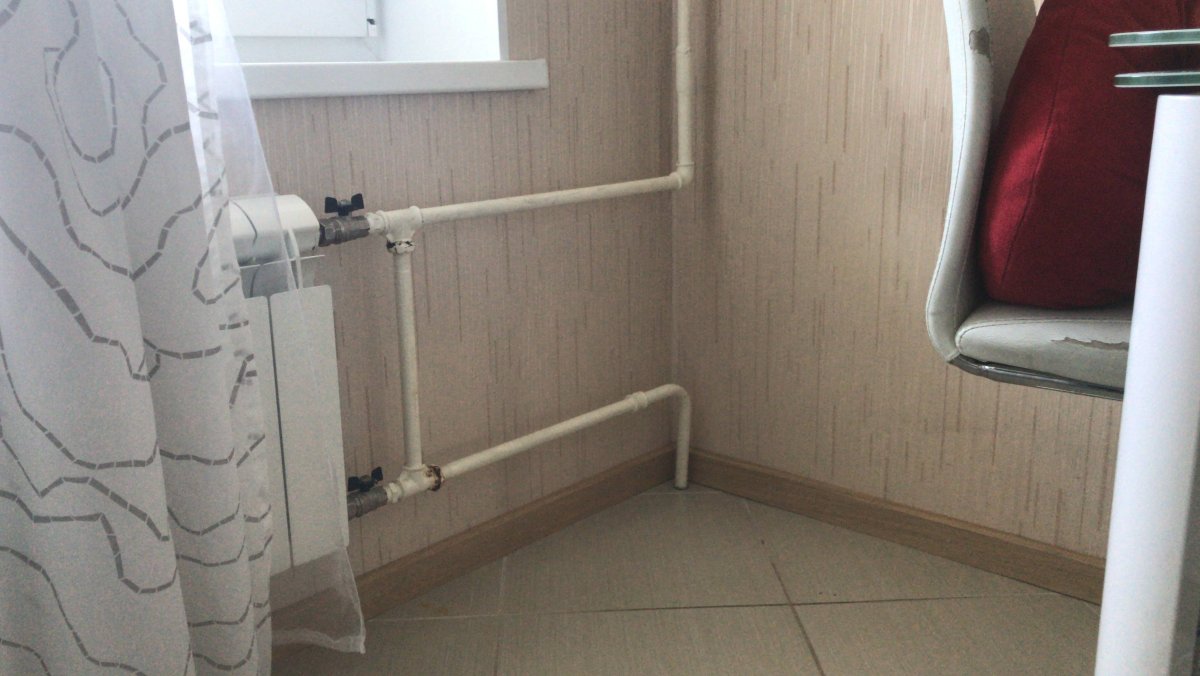 Плинтус под трубу отопления - 63 фото