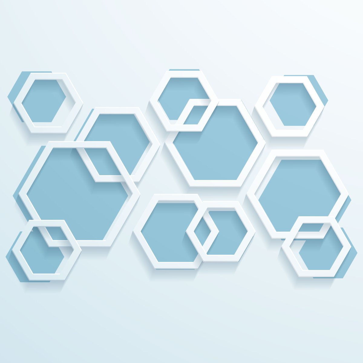 Трафарет для шоколада соты