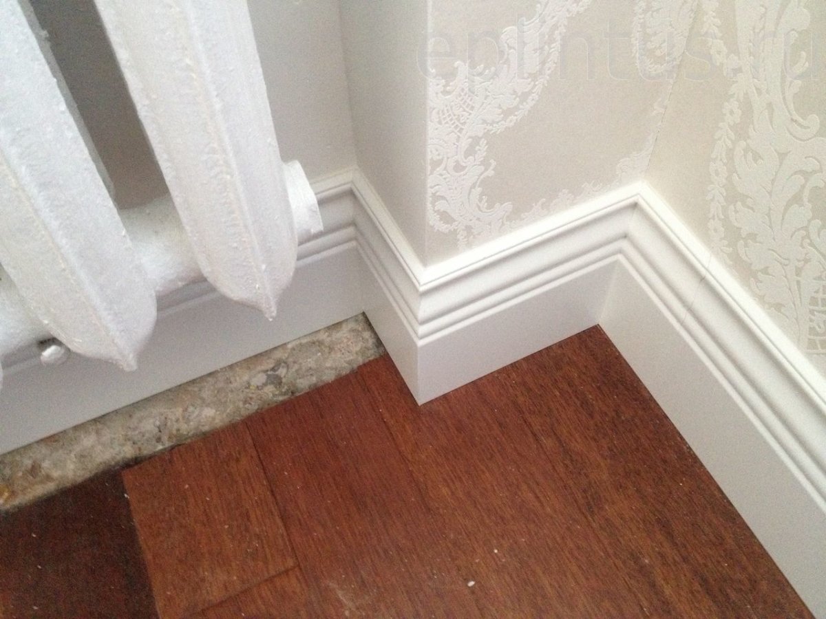 Плинтус МДФ напольный pl18hd