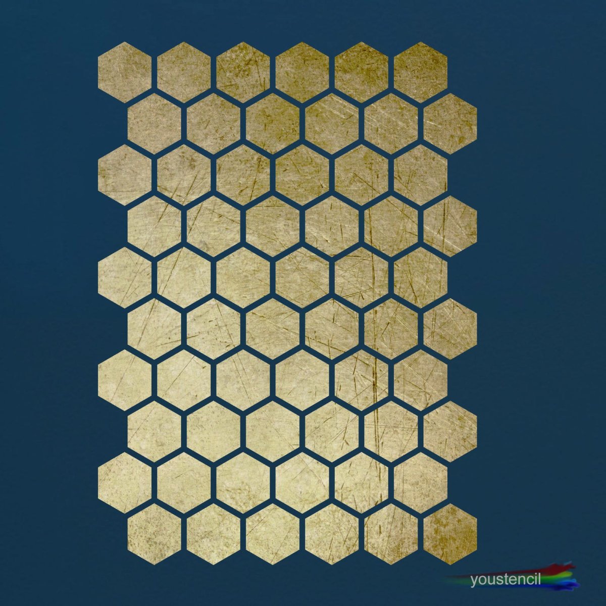 Трафарет соты