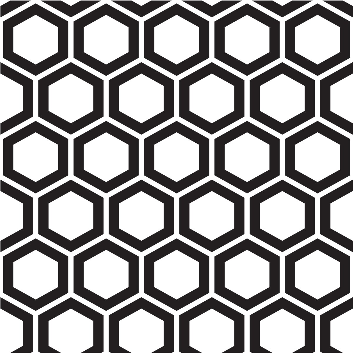 Геометрические фигуры на стене