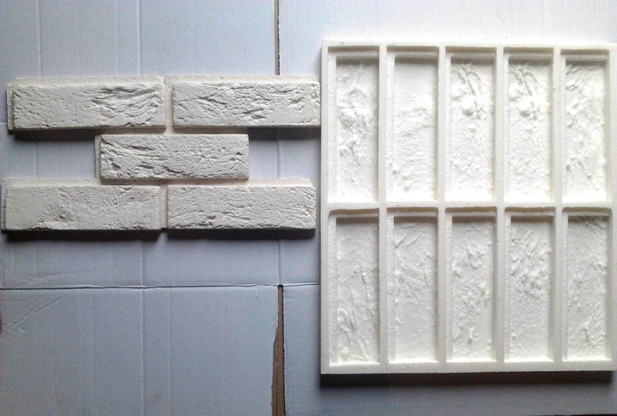 Силиконовые формы для гипсовой плитки