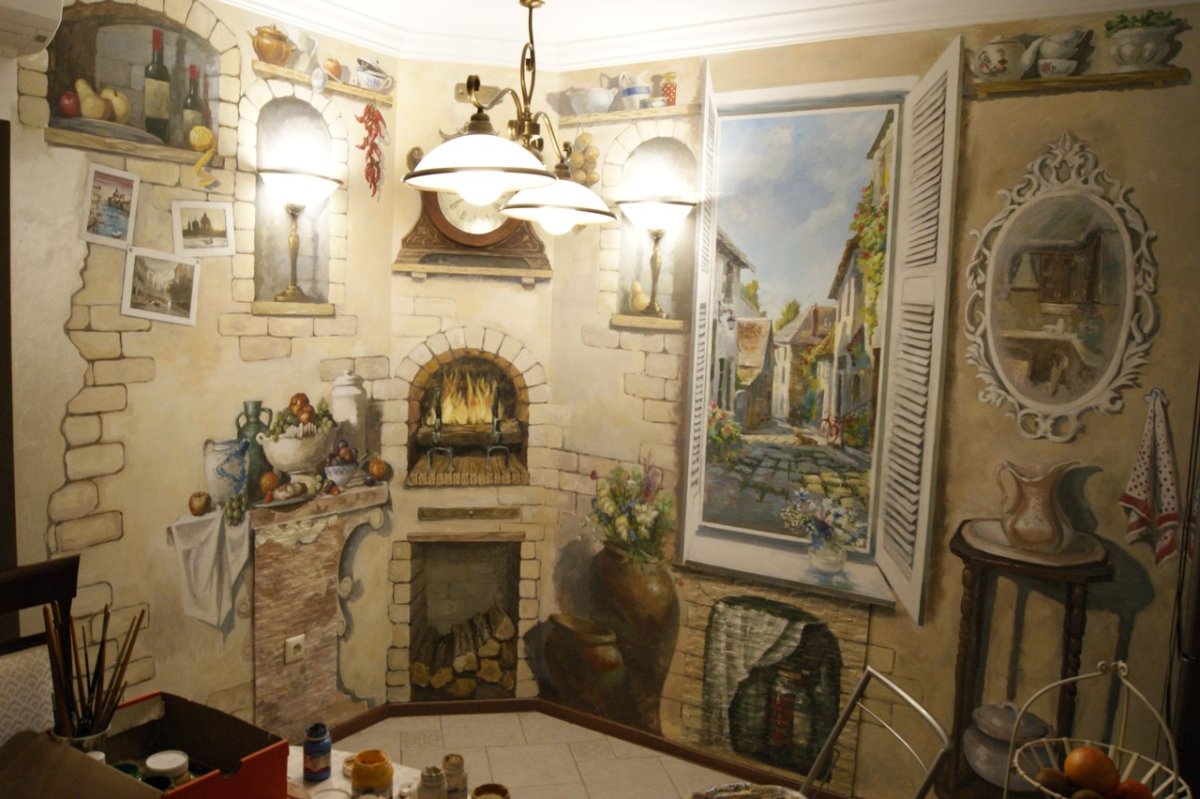 Фотообои для кухни