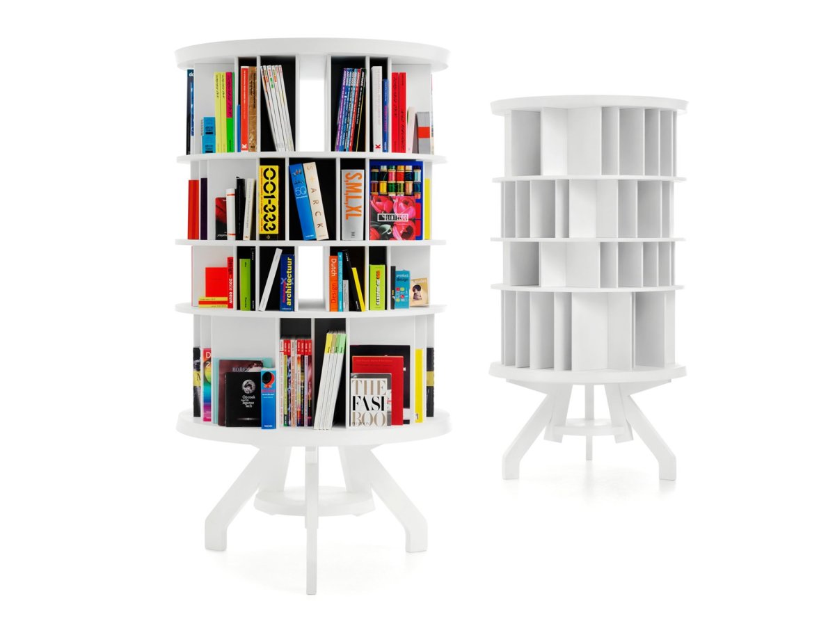 Необычные книжные стеллажи