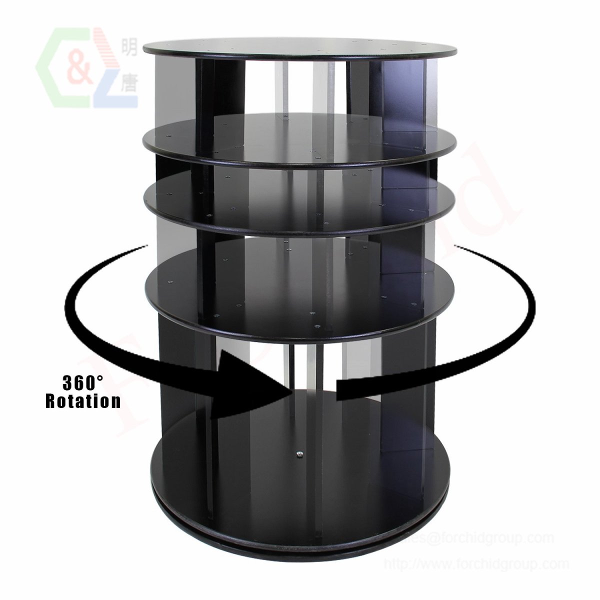 Книжный стеллаж крутящийся