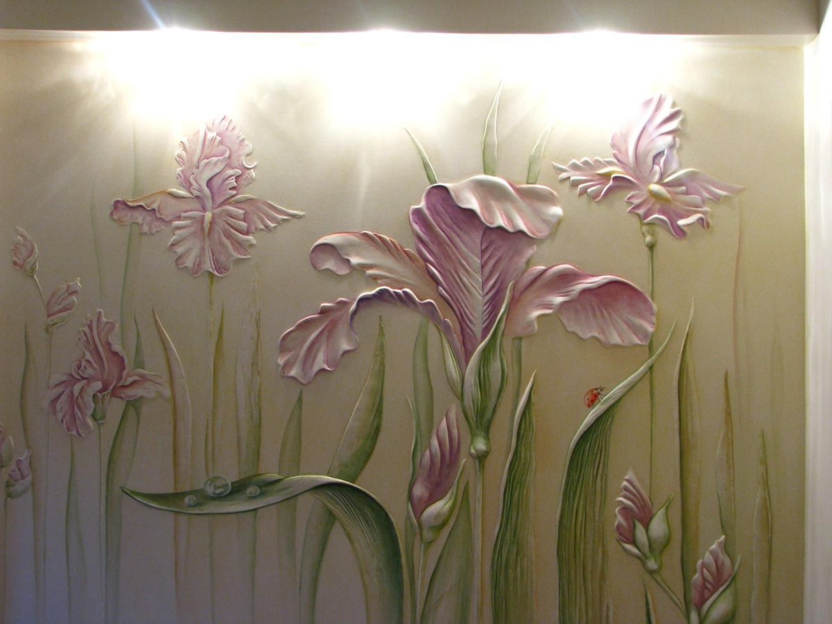 Объемная штукатурка