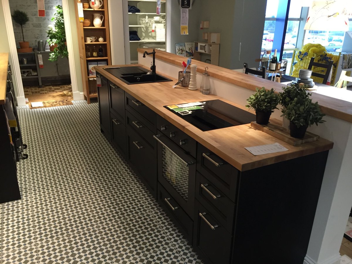 Кухня икеа Лаксарби