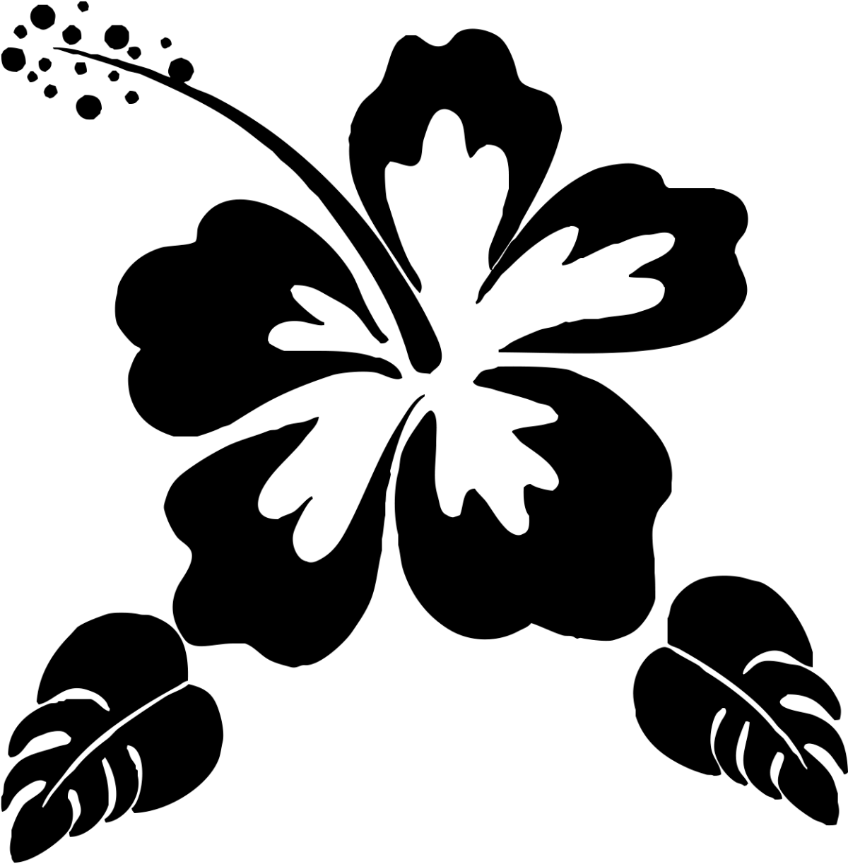 Трафарет "цветы"