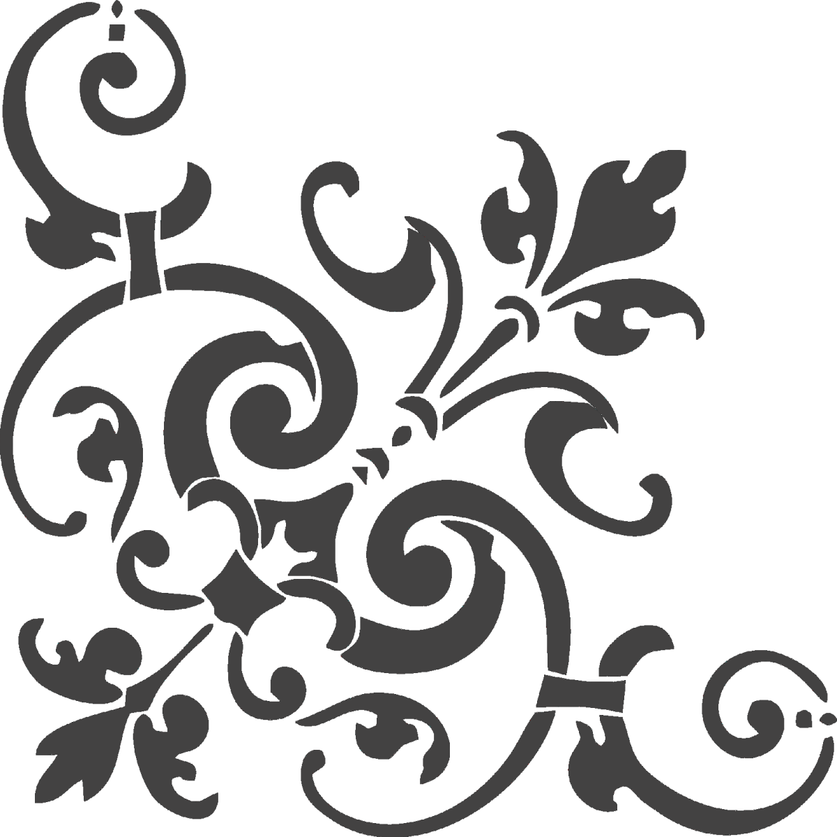 Трафареты для декора стен