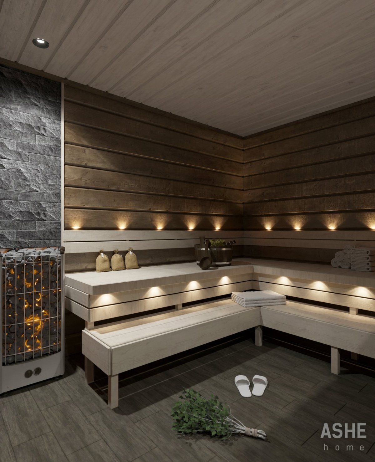 Современная баня