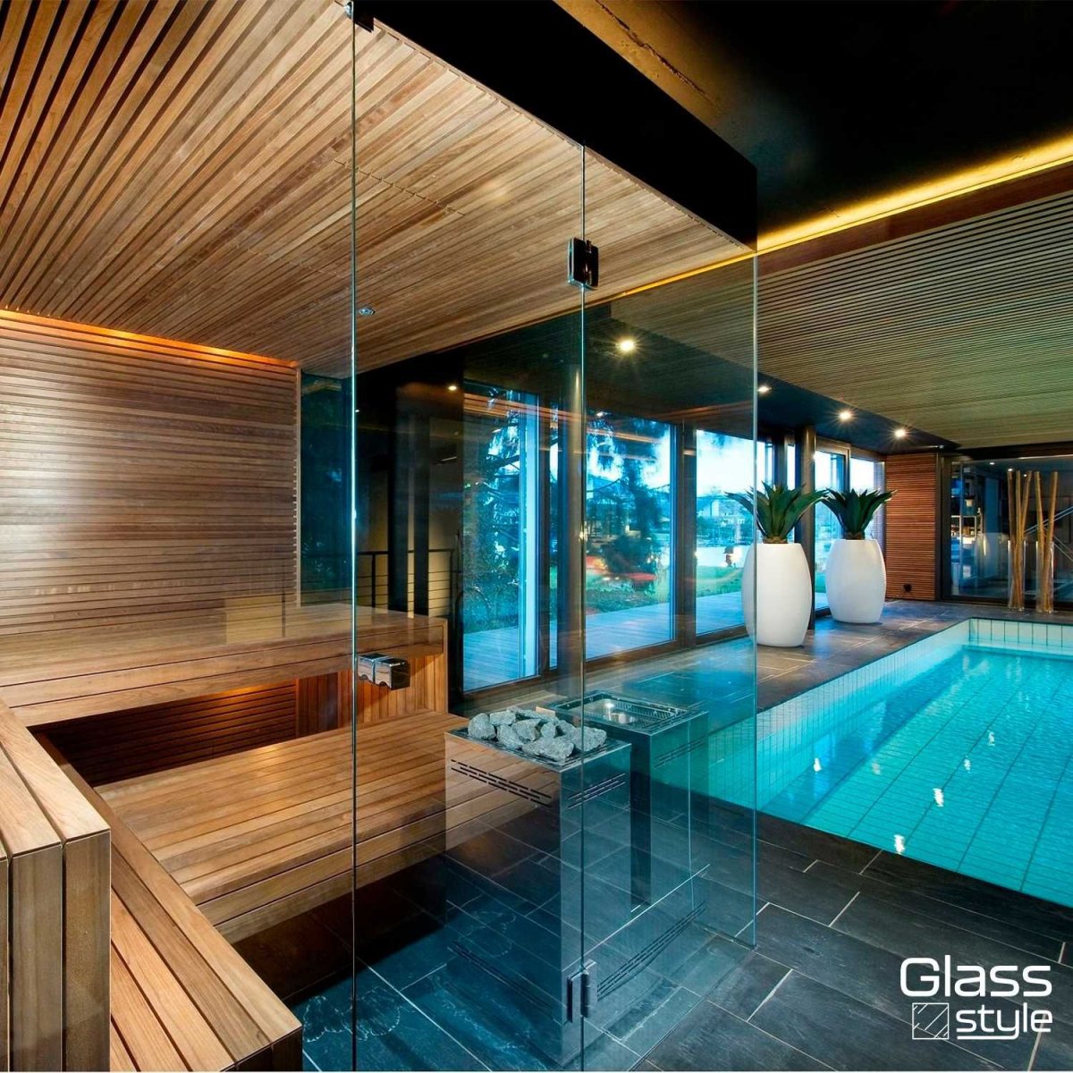 Интерьеры современных бань