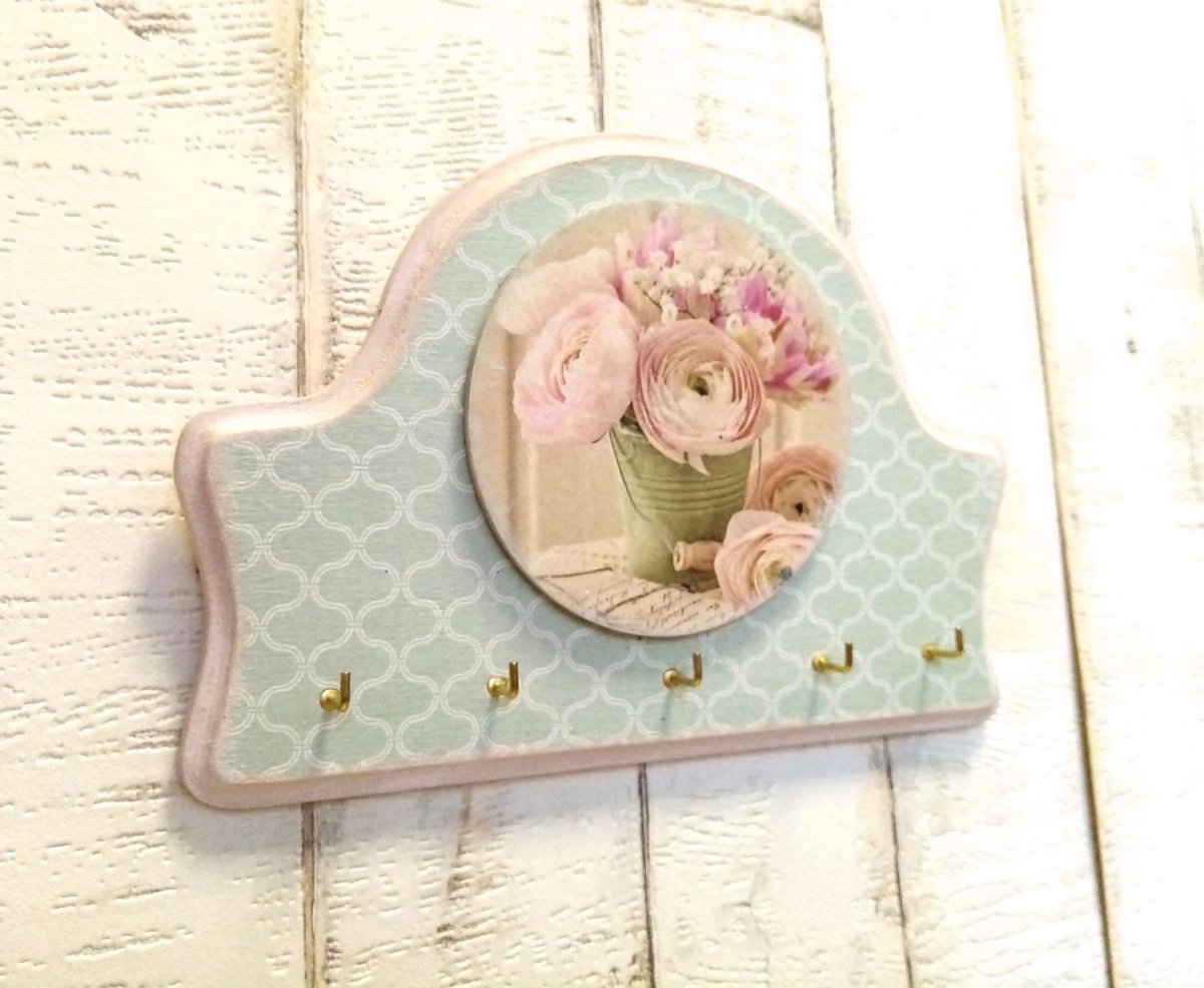 Настенная ключница шебби Шик Прованс