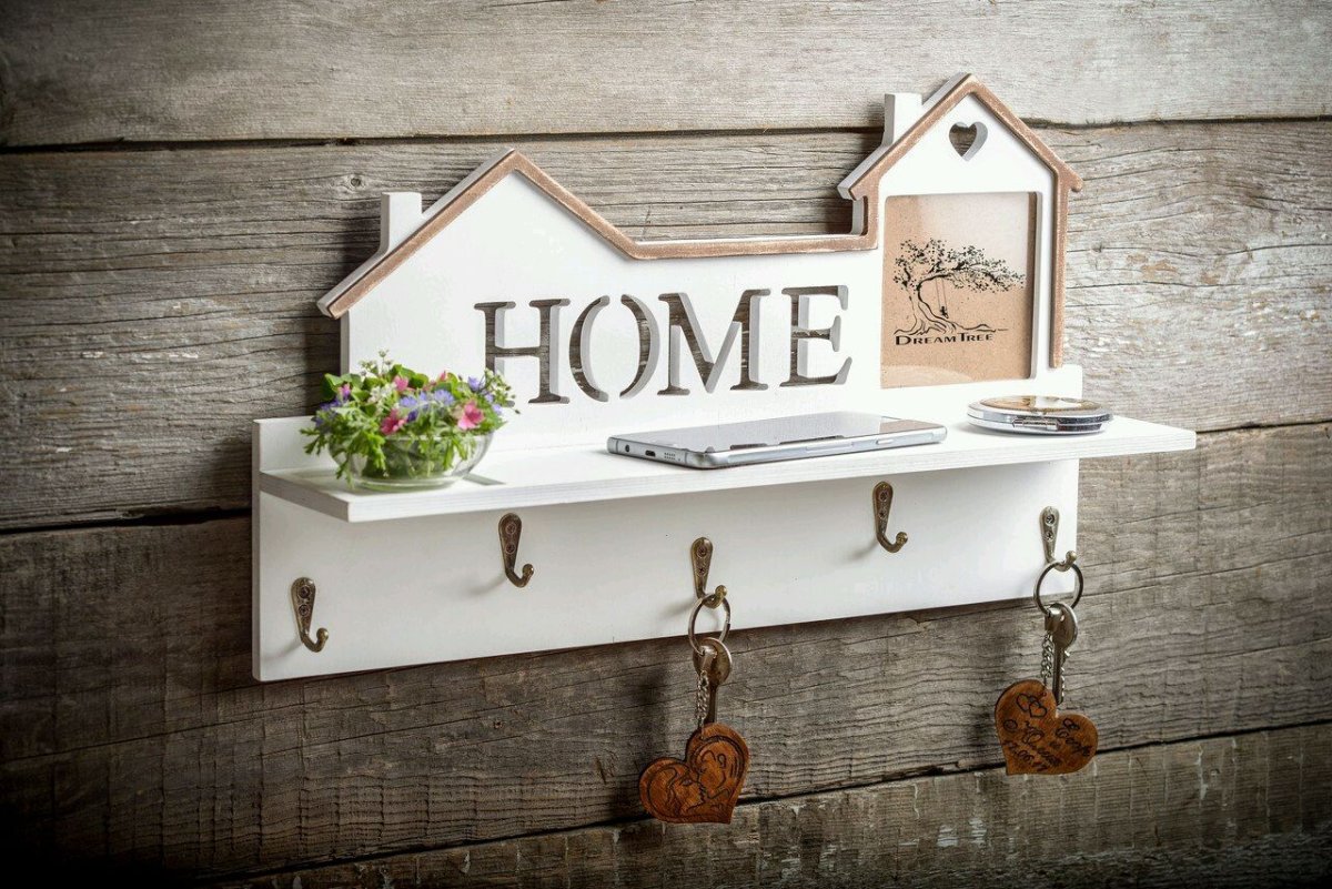 Ключница из природного материала