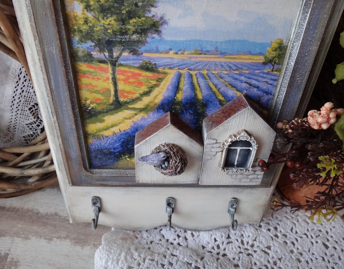 Декор ключницы