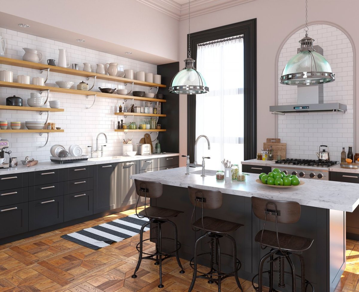 Яндекс поискухни с открытыми полками фото