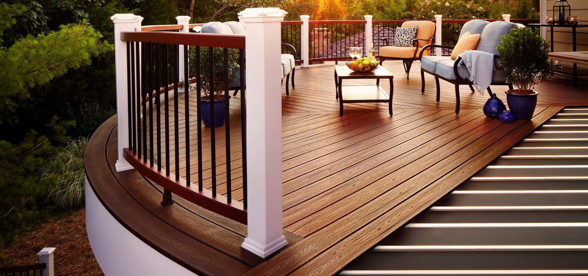 Мощение лиственницей