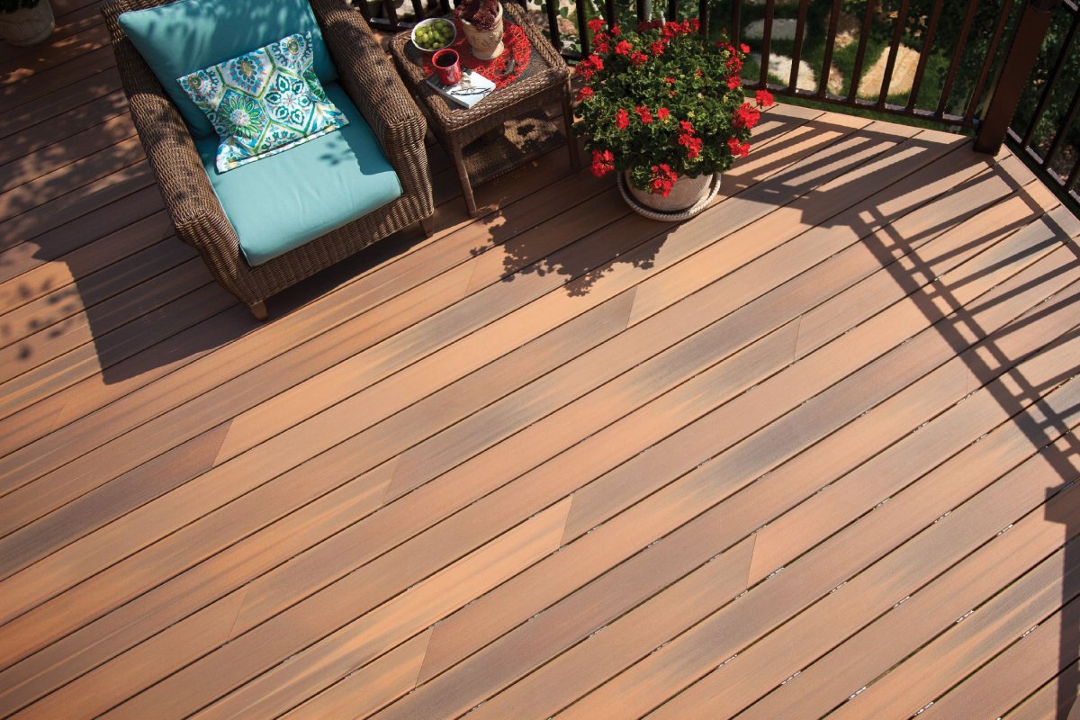 Терраса деревянный настил