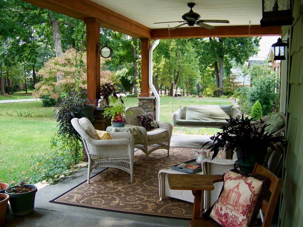 Красивые веранды