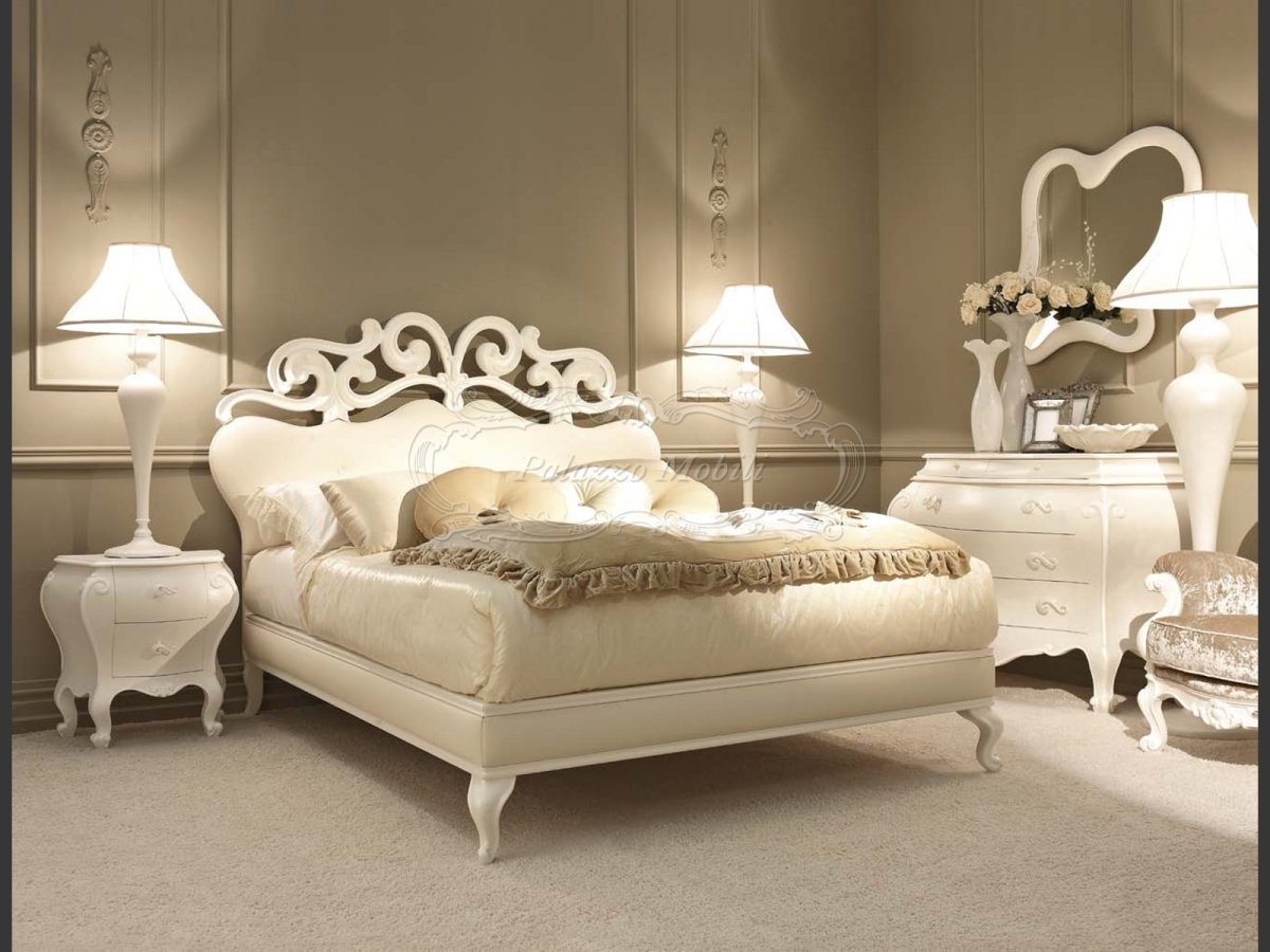 Кровать Ставрос резьба по дереву