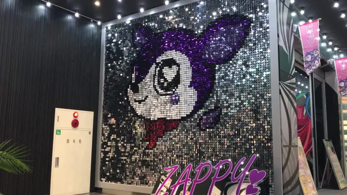 Декоративные панели с пайетками