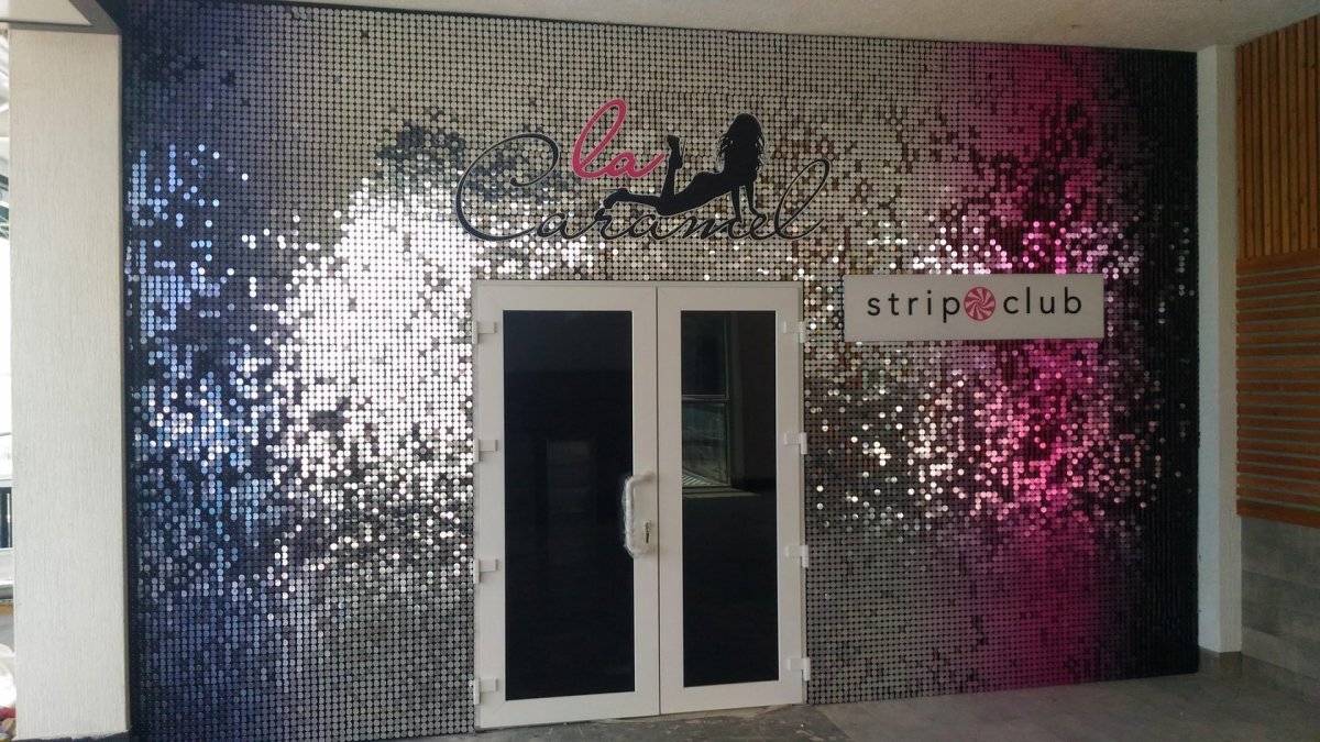 Пайетки панели вывеска