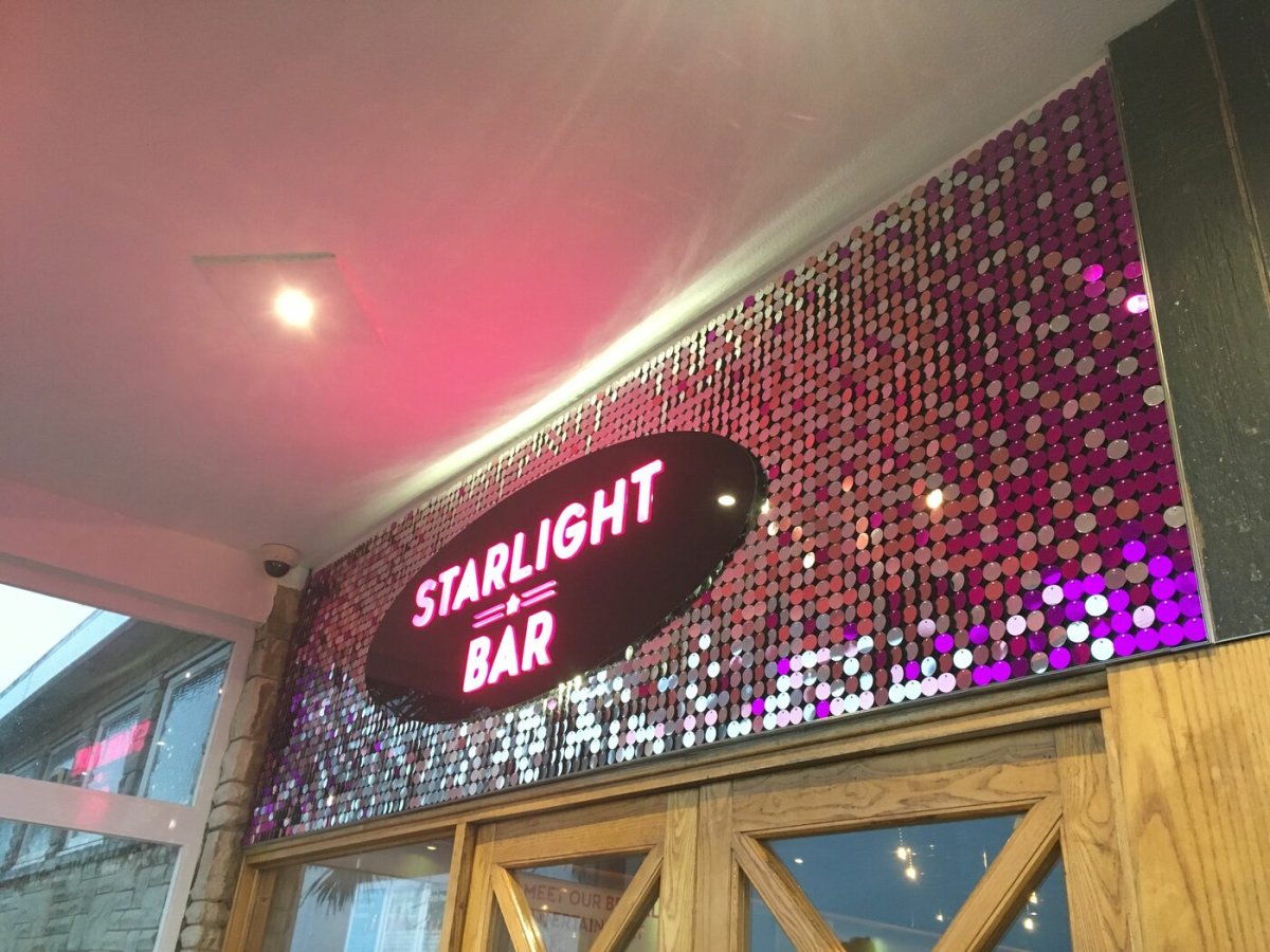 Фотозоны с пайетками