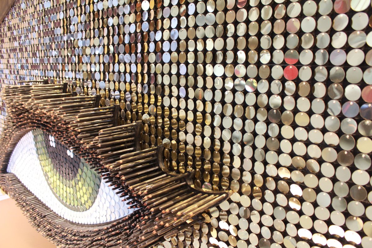 Аппликация из страз