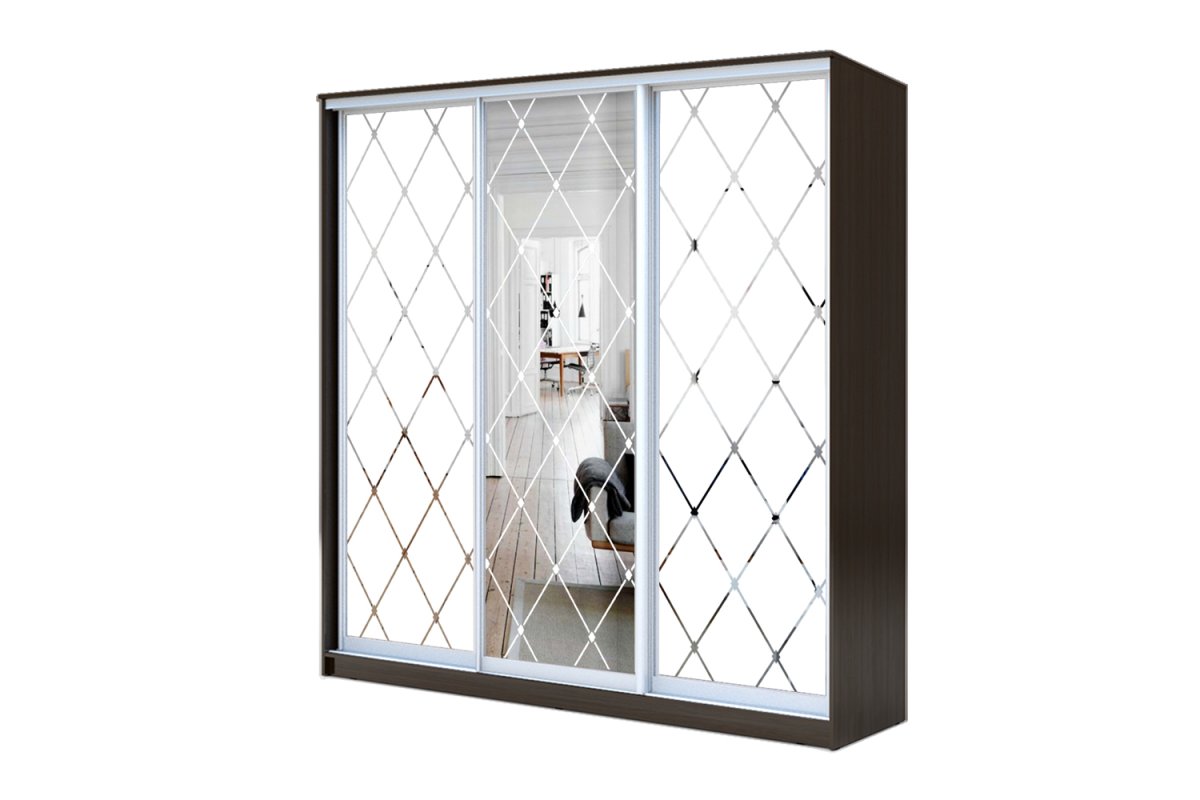 Зеркальная плитка Омега Гласс