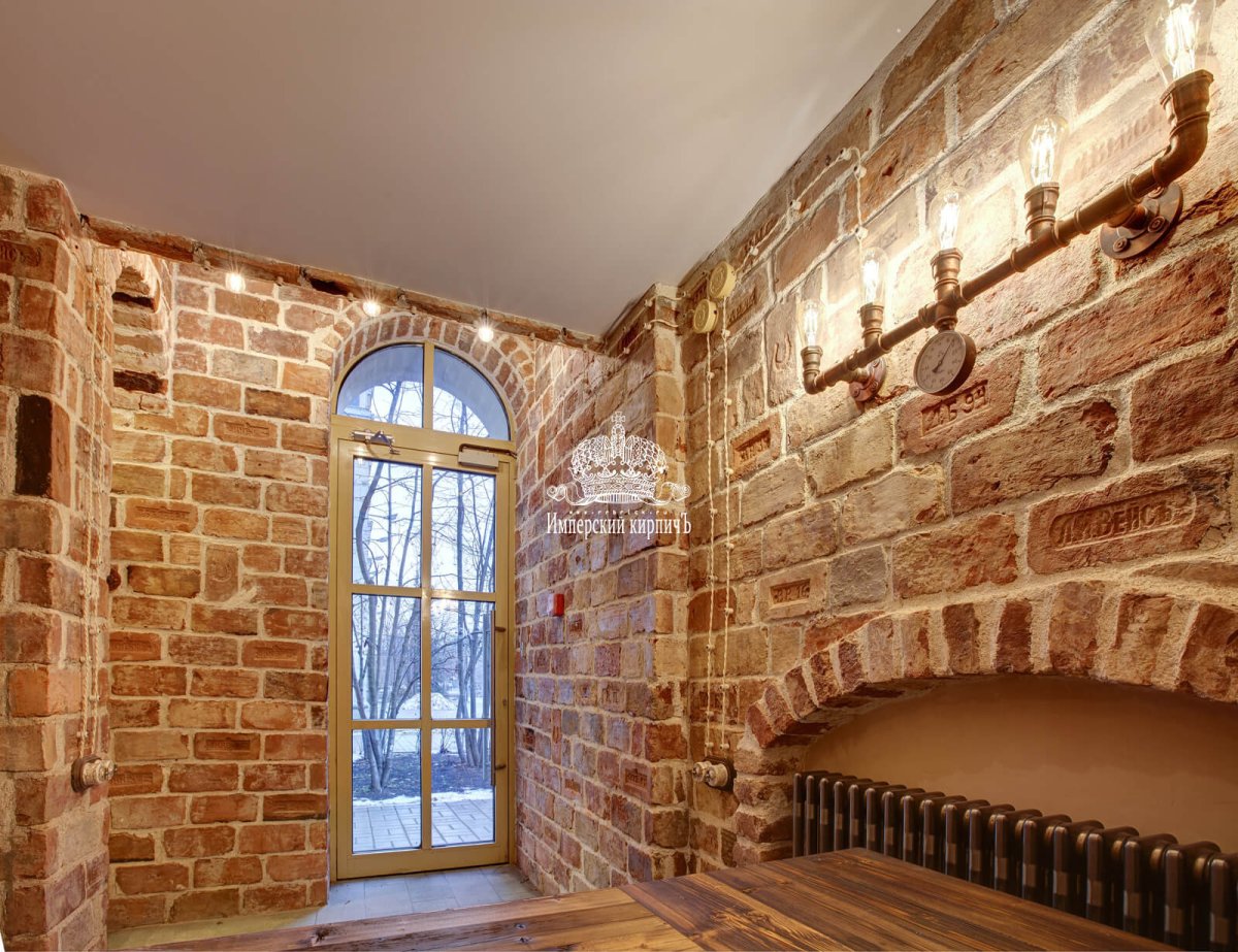 Декоративный гипсовый кирпич