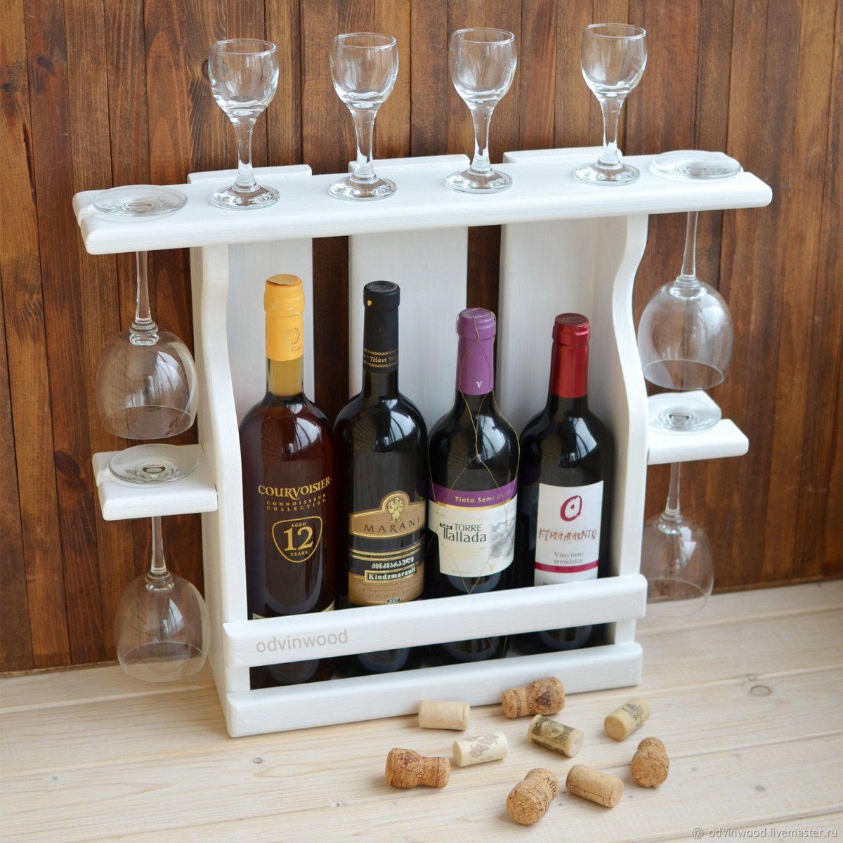 Полка для бокалов