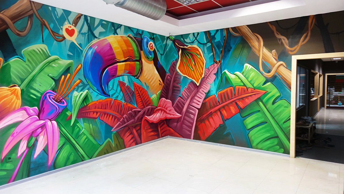 Граффити джунгли