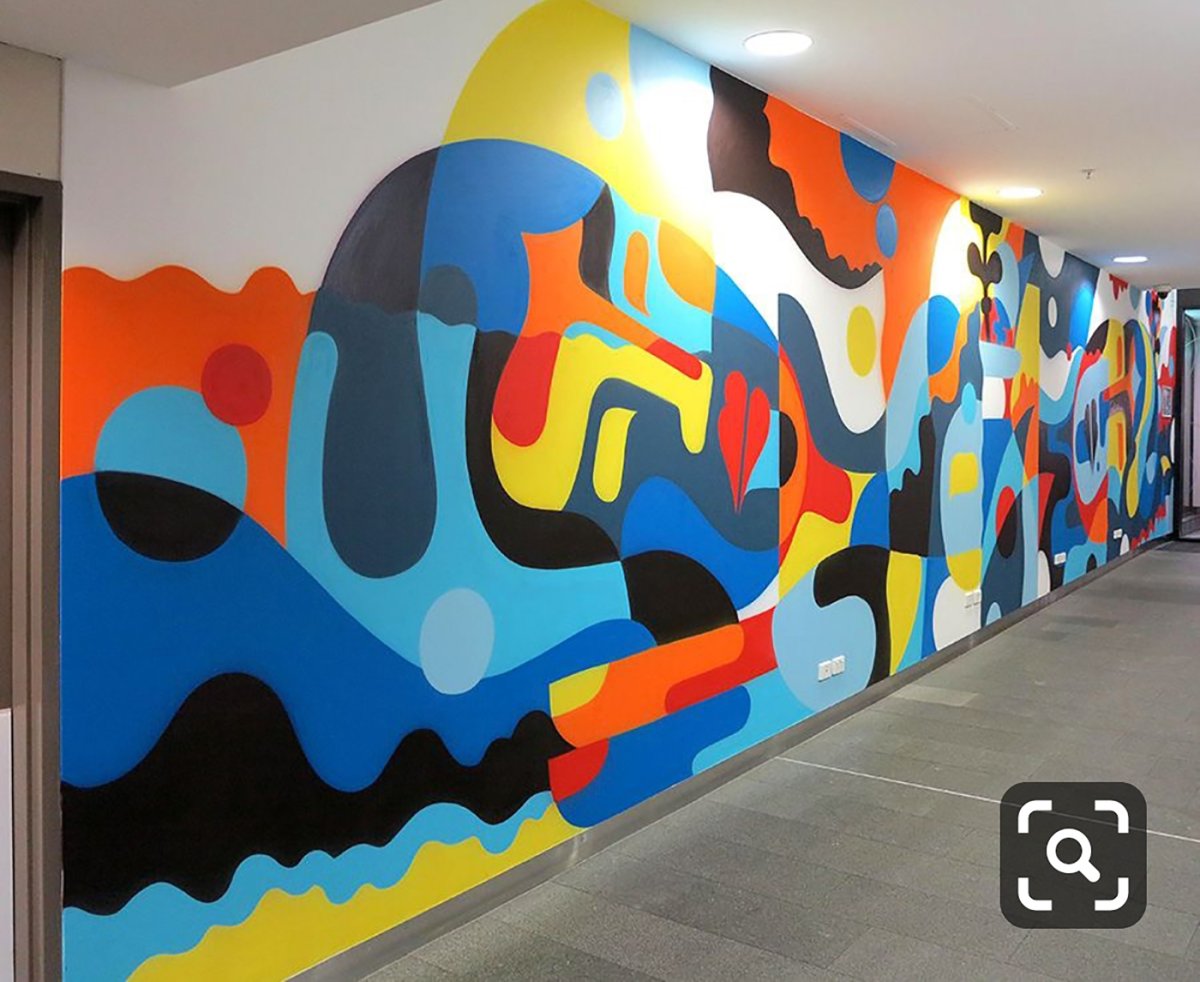 Роспись стен граффити