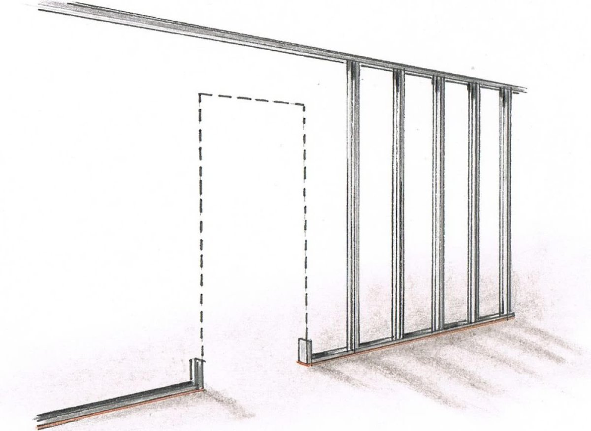 Двойной каркас для гипсокартона Кнауф для потолка