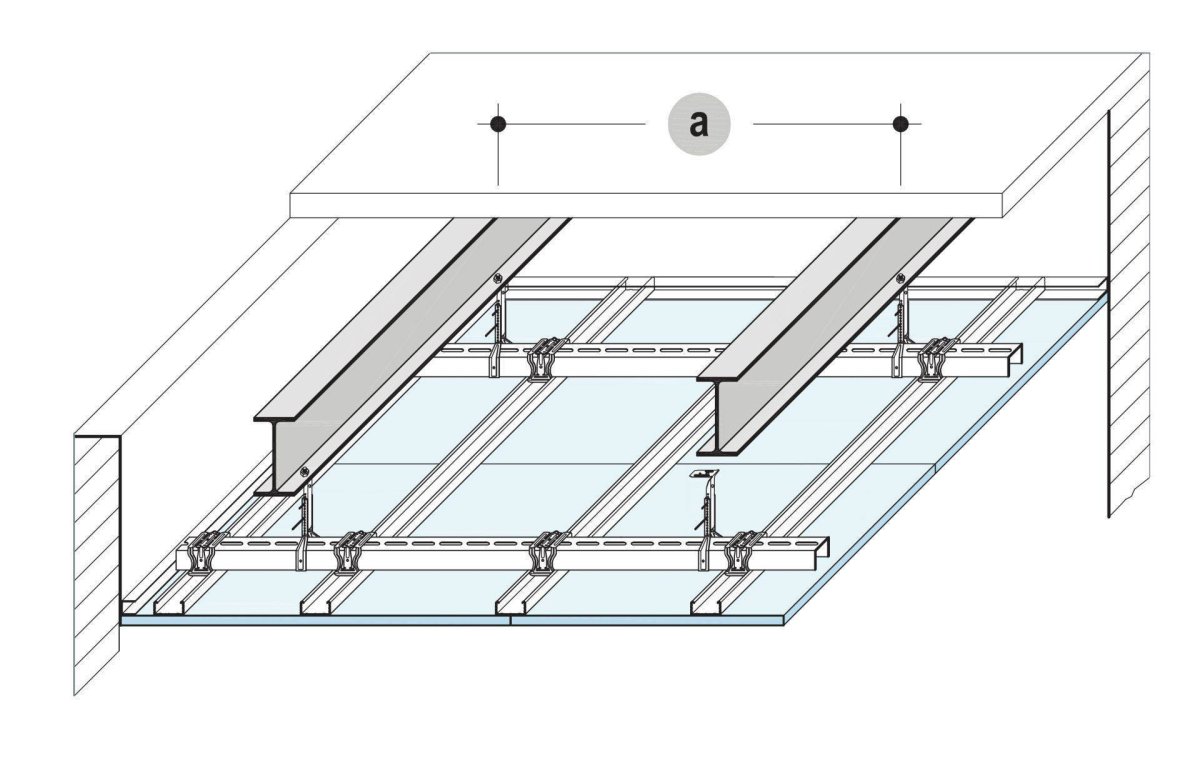 Подвесной потолок Кнауф технология