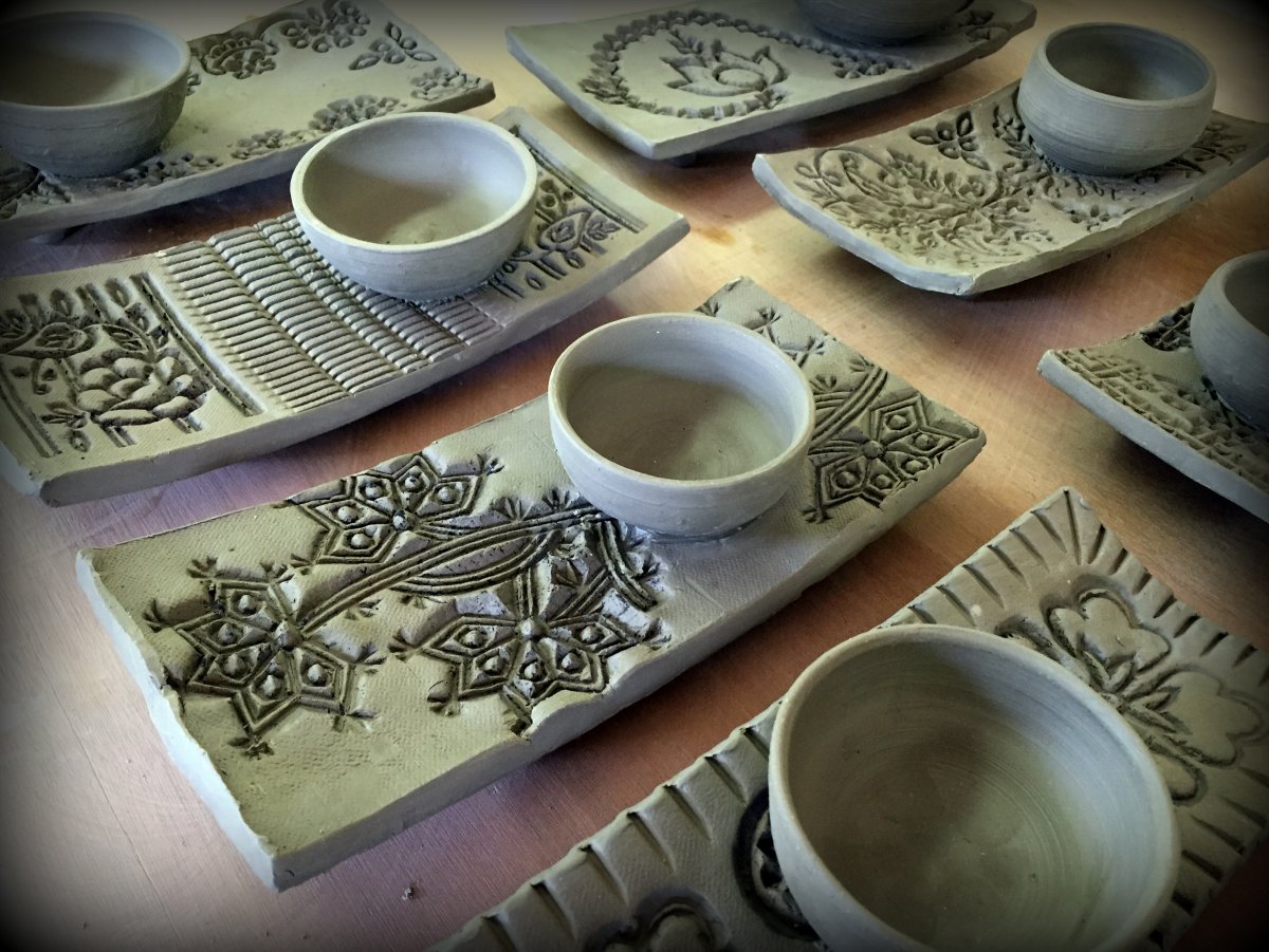 Датская керамическая посуда