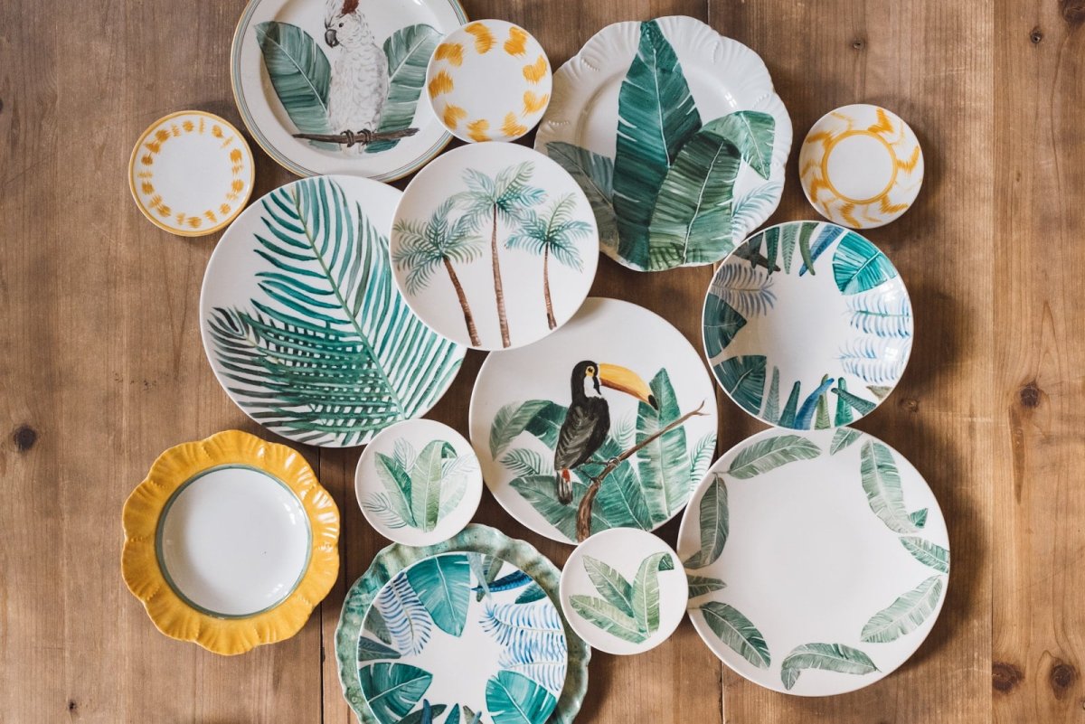 Тарелки из глины Пинтерест