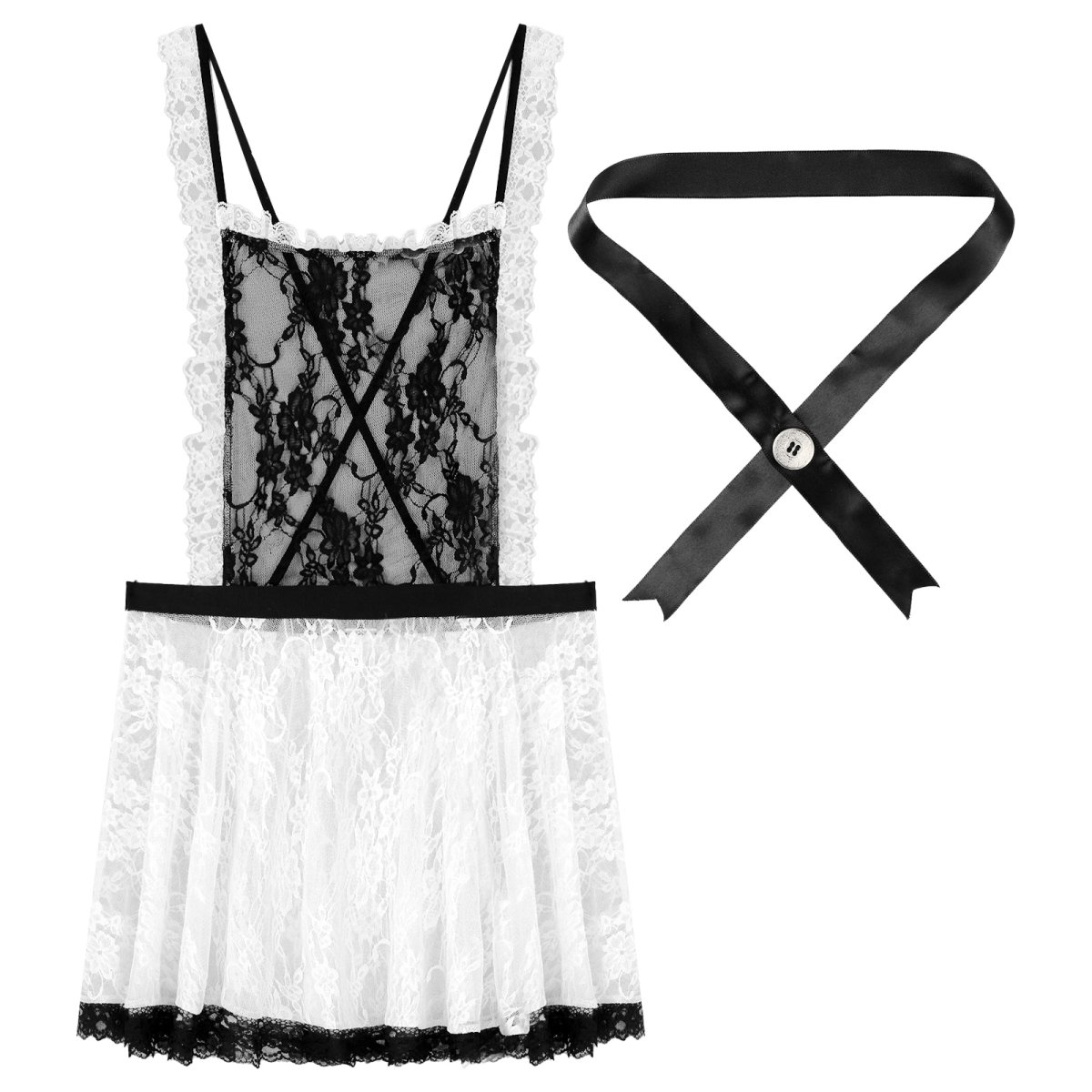 Передник из льна