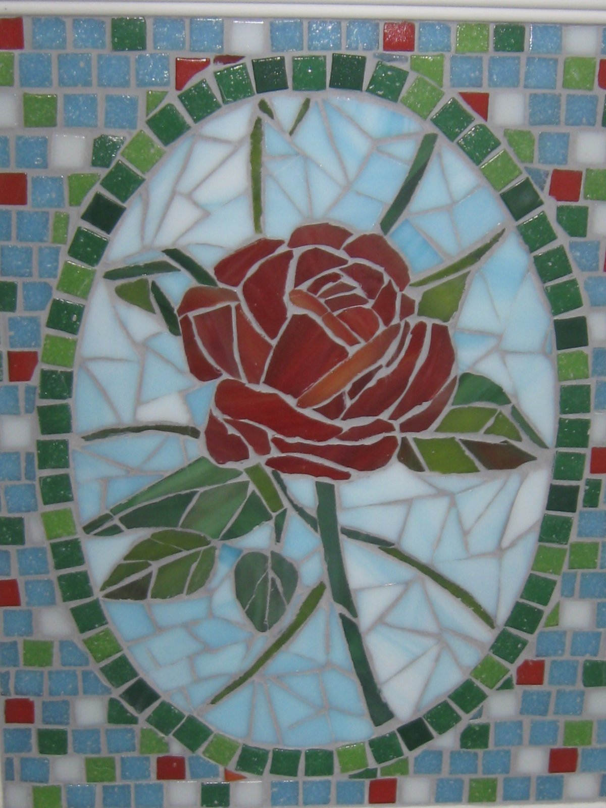 Мозаика из кафельной плитки